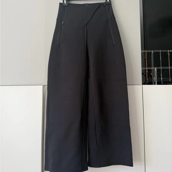 adidas Black Wide-Leg Trousers - Picture 3 of 8